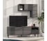 ТВ-тумба leve heaton tv unit anthracite LEV00485 2
