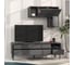 ТВ-тумба leve heaton tv unit anthracite LEV00485 3