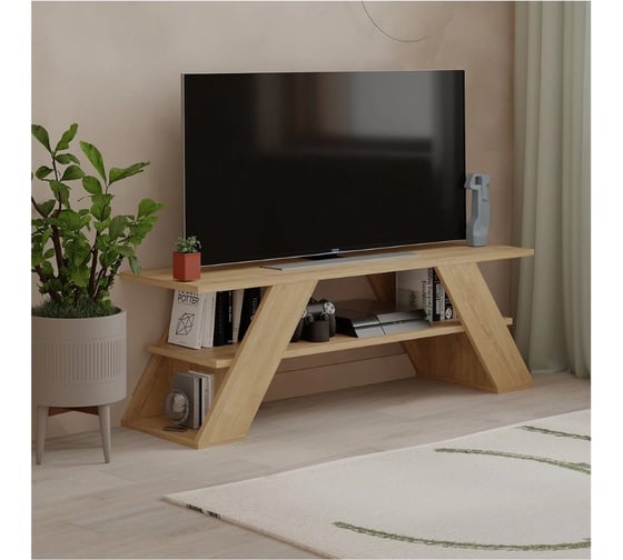 ТВ-тумба leve farfalla tv stand oak LEV00382 1