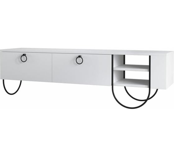 ТВ-тумба leve norfolk tv stand white LEV00431