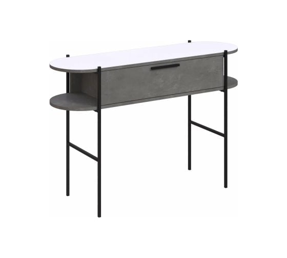 Напольная консоль leve otis console retro gray LEV00726 1