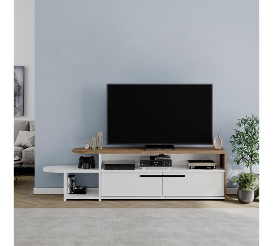 ТВ-тумба leve lyra tv stand white LEV00559