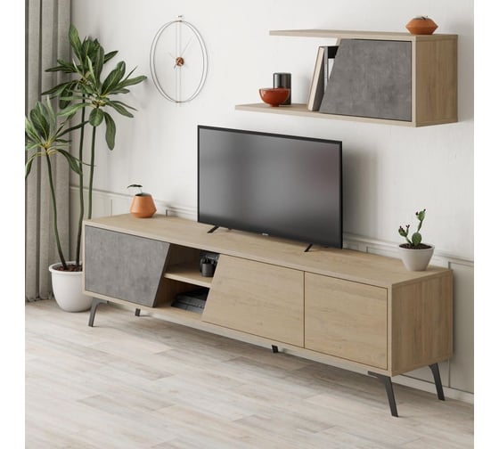 ТВ-тумба leve fiona tv unit oak LEV00565