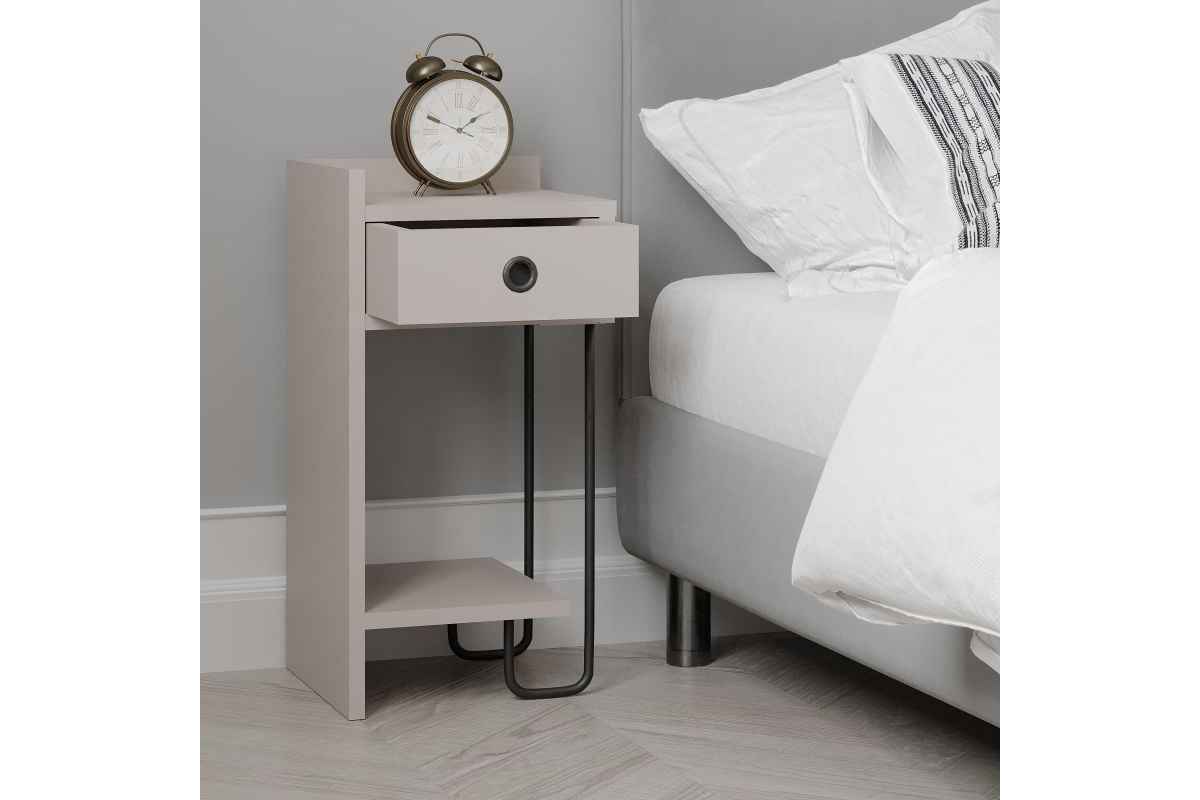 Прикроватная тумба leve sirius nightstand left module light mocha LEV00361  - выгодная цена, отзывы, характеристики, фото - купить в Москве и РФ