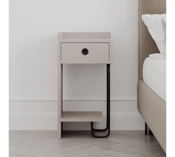 Прикроватная тумба leve sirius nightstand left module light mocha LEV00361
