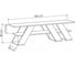 ТВ-тумба leve fella tv stand white LEV00400 3