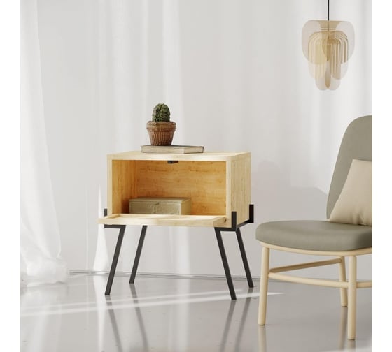 Прикроватная тумба leve naive nightstand oak LEV00346