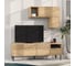 ТВ-тумба leve heaton tv unit oak LEV00475 2