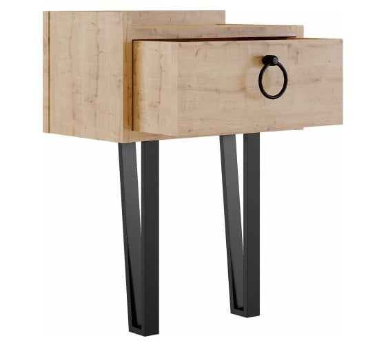 Прикроватная тумба leve sponge nightstand oak LEV00351