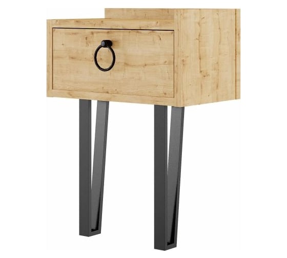 Прикроватная тумба leve sponge nightstand oak LEV00351