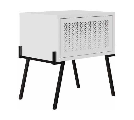 Прикроватная тумба leve naive nightstand white LEV00345 1