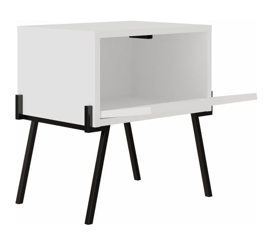 Прикроватная тумба leve naive nightstand white LEV00345