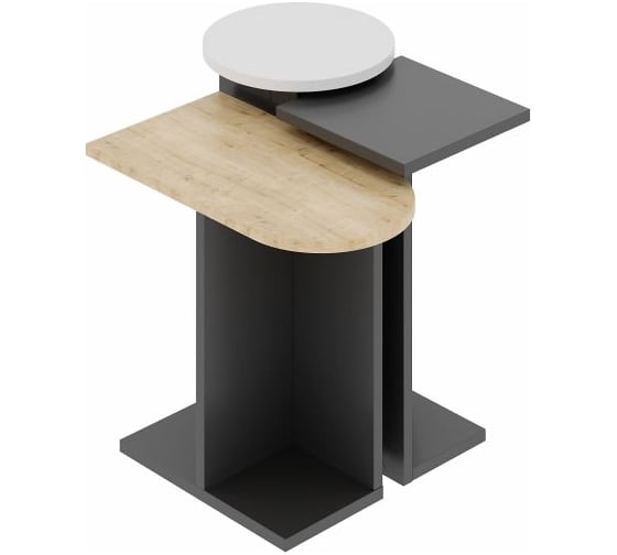 Журнальный стол leve mund side table anthracite LEV00166