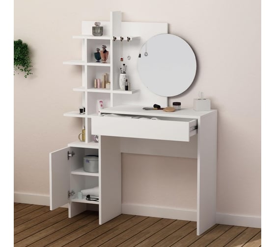 Туалетный столик leve mup dressing table white LEV00123