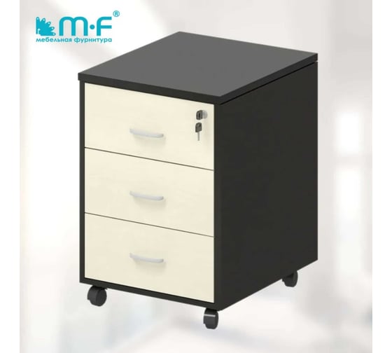 Колесная опора с площадкой MF d=40, 38x38x1,2мм 10191v