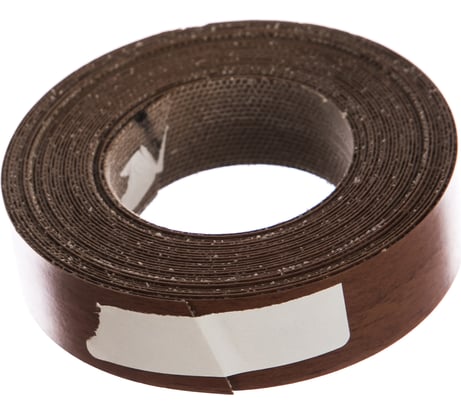 Кромочная лента Невский Крепеж меламиновая с клеем 19 мм - орех средний R3053 5 м 801943