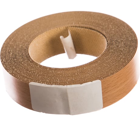 Кромочная лента Невский Крепеж меламиновая с клеем 19 мм - бук натуральный R5151 5 м 801936