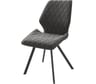 Стул МАМАДОМА Рафаэль Черный/Antracite Lux b28 2 шт. в уп. 101758