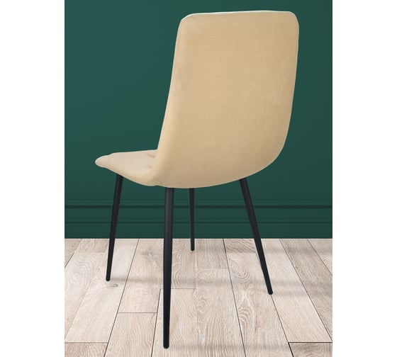 Кухонный стул Callisto mobili мягкий, со спинкой, комплект для кухни 2 шт. М205.0А43.2