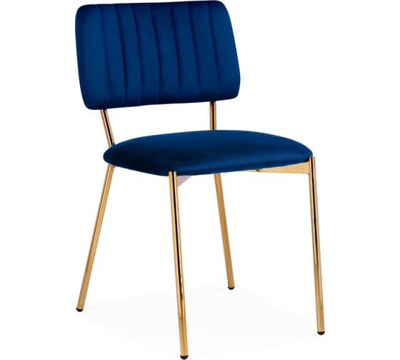 Стул Woodville armond dark blue/gold 15651 1