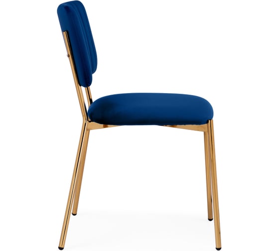 Стул Woodville armond dark blue/gold 15651