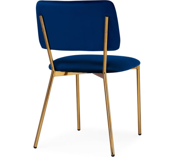 Стул Woodville armond dark blue/gold 15651