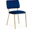 Стул Woodville armond dark blue/gold 15651 1