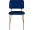 Стул Woodville armond dark blue/gold 15651 3