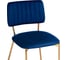 Стул Woodville armond dark blue/gold 15651 6