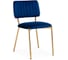 Стул Woodville armond dark blue/gold 15651 7