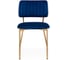 Стул Woodville armond dark blue/gold 15651 9