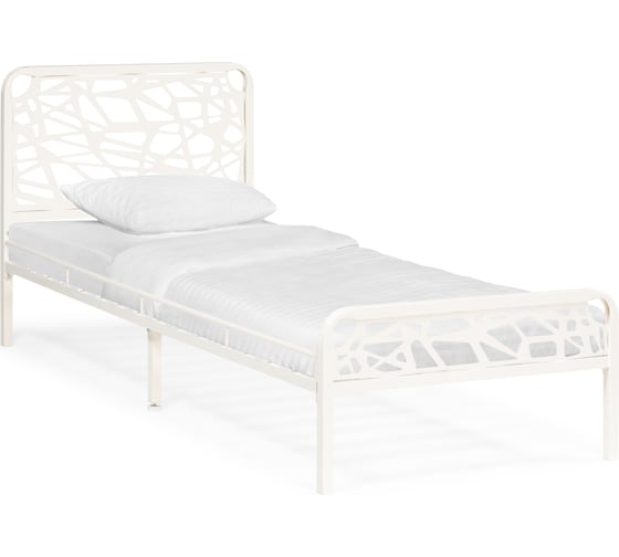 Кровать Woodville кубо 90x200 см, белый 533089