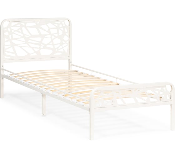 Кровать Woodville кубо 90x200 см, белый 533089