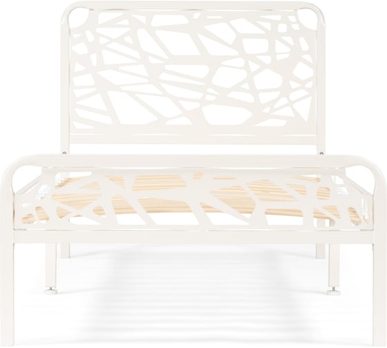 Кровать Woodville кубо 90x200 см, белый 533089