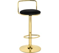 Барный стул Woodville lusia black / gold 15681