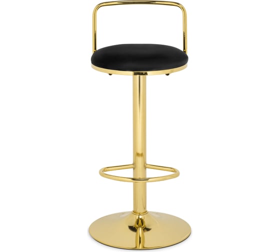 Барный стул Woodville lusia black / gold 15681