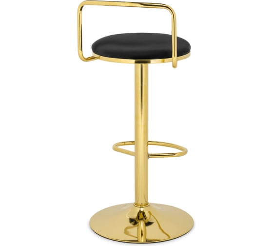 Барный стул Woodville lusia black / gold 15681