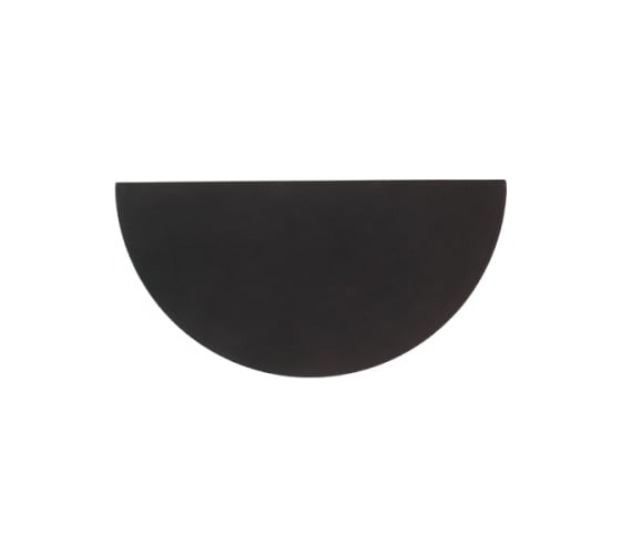 Ручка-скоба MAKMART 128 мм, отделка чёрный бархат (матовый) RS.R.MR.128.9005