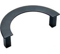 Ручка-скоба MAKMART 128 мм, отделка черный бархат (матовый) RS.MRL.128.9005