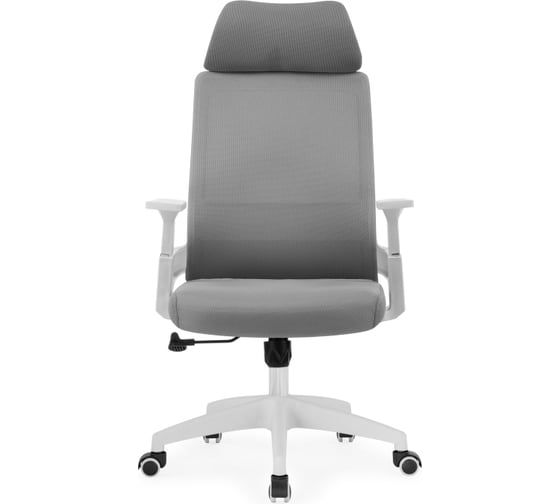 Офисное кресло Woodville flok gray/white 15607