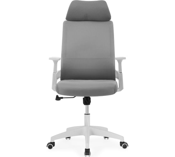 Офисное кресло Woodville flok gray/white 15607