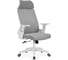 Офисное кресло Woodville flok gray/white 15607 1