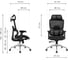 Офисное кресло Woodville olimpus black/chrome 15624 2