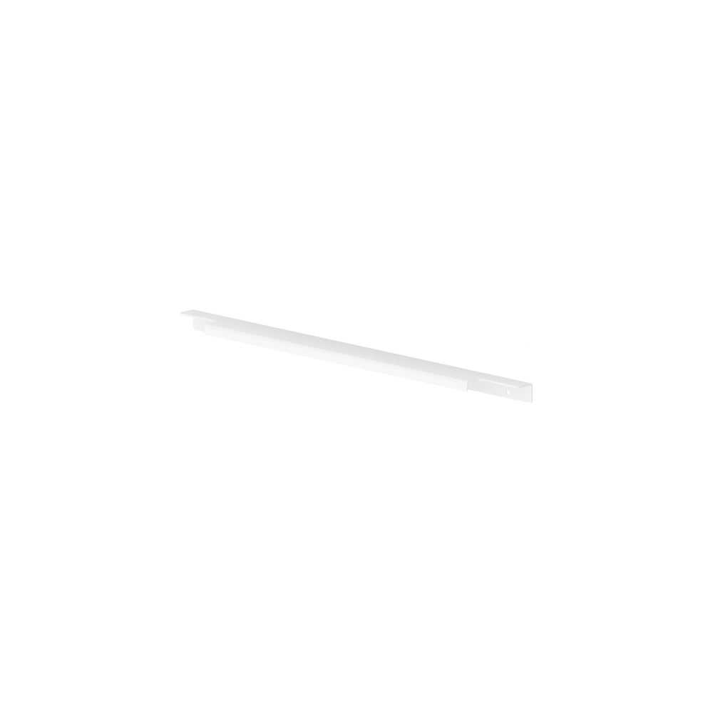 Накладная ручка-профиль макмарт L.446 мм, отделка белый бархат (матовый .