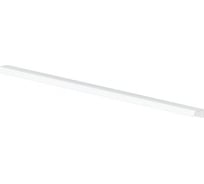 Накладная ручка-профиль MAKMART L.596 мм, отделка белый бархат (матовый) RT.01.596.9016