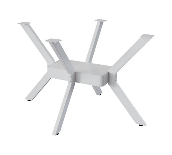 Подстолье MAKMART SkyLine05, отделка белый бархат (матовый) PS.06.SkyLine05.9016