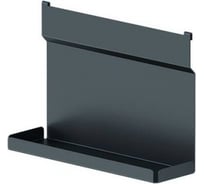 Полка для специй MAKMART 1-уровневая, 256x75x180 мм, отделка черный бархат (матовый) RS.1A.3001.9005