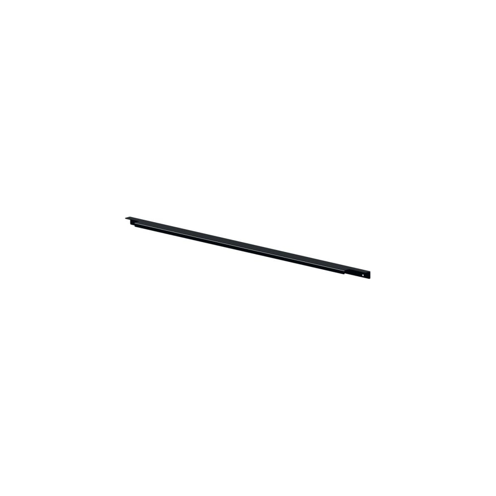 Накладная ручка-профиль макмарт L.796 мм, отделка черный бархат .