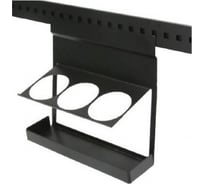 Полка-держатель для 3-х бутылок MAKMART 316x137x320 мм, отделка черный бархат (матовый) RS.1A.3009.9005