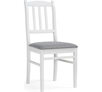 Деревянный стул Woodville мириел белый/серый 527065